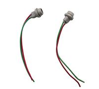 Knadgbft Lot de 2 adaptateurs T10 W5 W en caoutchouc souple pour lampe de voiture, accessoires mâles vers femelles, avec câble