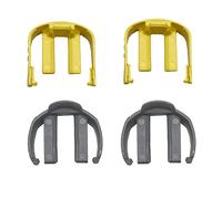 Knadgbft Lot de 2 colliers de serrage en C pour nettoyeur haute pression K2 K7 Jaune et gris