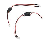 Knadgbft Lot de 2 phares LED pour HBX 16889 16889A 16890 16890A SG1601 SG1602 1/16 RC Pièces de mise à niveau de voiture