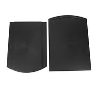 Knadgbft Lot de 2 tapis coulissants pour plateau à café de cuisine, 30,5 cm sous armoire, machine à café, grille-pain, plan de travail, rangement coulissant avec roulettes lisses