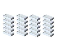 Knadgbft Lot de 20 filtres HEPA pour aspirateur robot V5 V5S V3 V3S V5Pro V50 V55 X5 V5S Pro