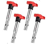 Knadgbft Lot de 4 bobines d'allumage 06E905115D pour Golf 48041 U5014