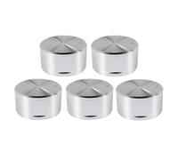 Knadgbft Lot de 5 boutons de cuisinière à gaz en métal de 8 mm pour cuisinière à gaz - Pièces de rechange