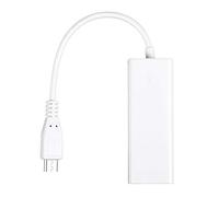 Knadgbft Mini adaptateur USB 5 broches 10/100 Mbps RJ45 LAN Ethernet pour tablette PC