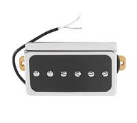 Knadgbft P90 Micro de guitare électrique Humbucker Taille Single Coil Pickup Guitare Pièces et accessoires - Chevalet