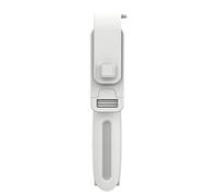 Knadgbft Perche à selfie multifonction sans fil Bluetooth portable support de téléphone extensible mini trépied pour téléphone iOS Android Blanc