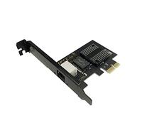 Knadgbft PG-1225-V Carte réseau Gigabit Ethernet PCI-E 10/100/2500Mbps 1 Gbit/s/2,5 Gbps RJ45 LAN PCIe Adaptateur pour PC