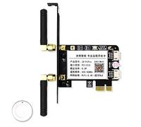 Knadgbft Tuya Carte de démarrage PCIE Wifi pour ordinateur de bureau Carte de démarrage à distance A1
