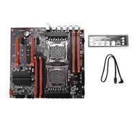 Knadgbft X99 Carte mère LGA 2011-3 Support Dual CPU DDR4 Mémoire 8X32G pour LGA 2011-3 Xeon E5 Series
