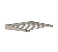 Knape & Vogt Closet Culture 1,19 po H x 23,44 po L x 17,00 po D Champagne Nickel Rack pour système de Placard, 24 po