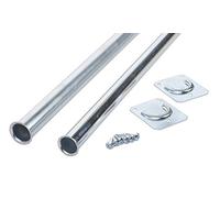 Knape & Vogt Closet Pro CD-0024-30/48ZC Barre réglable Robuste 76,2 x 122 cm Plaqué Zinc