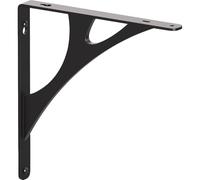 Knape & Vogt Made Manhattan Support d'étagère décoratif Noir 20,3 cm