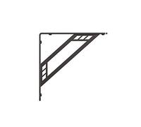 Knape & Vogt Made Richland Support d'étagère décoratif Noir 20,3 cm