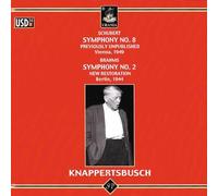 Knappertsbusch Dirige Schubert : Symphonie N°8, Brahms.
