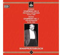 Knappertsbusch Dirige Schubert et Brahms - Schubert : Symphonie N°8, Brahms...