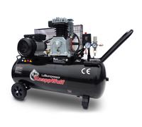 KnappWulf Compresseur D'Air 100L Réservoir 10BAR Silencieux