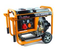 KnappWulf Diesel Générateur KW5500-3 Groupe Électrogène 3-Phase 400V