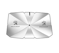 KNAUDMDM Parapluie Pare Soleil Voiture, pour Peugeot 2008 2016-2025 Protection UV Facile Ranger Utiliser Sun Shades Windshield Cover Intérieurs