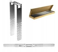 Knauf Crochet de plafond ES60/200 (200 mm) Argenté Métal 0,8 mm 30 mm 200 mm Acier Galvanisé DX51D Lot de 100 pièces