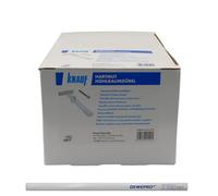 Knauf Hartmut Lot de 50 chevilles pour corps creux - Chevilles en métal et plastique avec vis M5 x 60 - Pour toutes les épaisseurs de revêtement avec crayon de charpentier DEWEPRO