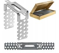 Knauf Lot de 100 suspensions directes en métal pour plafond 75/125/175/225 mm 0,8 mm (ES60/125 (125 mm)