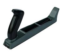 Knauf Rabot à raser pour lisser les bords de coupe de plaque, 250 mm - Rabat de bord avec cadre en métal pour poncer les bords irréguliers sur les plaques de plâtre / plaques de plâtre / plaques de plâtre Noir