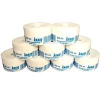 KNAUF Lot de 10 bandes de masquage en fibre de verre 25 m x 50 mm