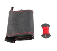 KNBEAZCDE Couvre Volant pour R&enault Trafic 2 2001-2014 Housse de poignée de Voiture Housse de Volant en Cuir Microfibre Housse de Volant Cousue à la Main