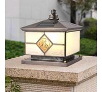 KNBVFHG Applique Murale Extérieure Pour Poteau Lampes D'entrée De Jardin Modernes Pour Colonnes Extérieures Lampes Pour Poteau De Jardin Ou De Terrasse Lampe Murale Vintage Pour Poteau De Terrasse