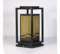 KNBVFHG Éclairage Paysager De Cour Et De Parc, Lampadaire Extérieur De Style Chinois, Lampe Pilier Vintage Pour Allée De Patio Et Pelouse, Luminaire Traditionnel Étanche Pour Poteau De Jardin Ou De