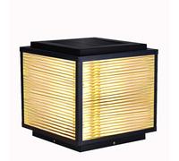 KNBVFHG Lanterne De Patio Sur Colonne, 1 Unité, Étanche IP54, Lampe Sur Poteau, Allumage/extinction Automatique, 3 Modes, À Énergie Solaire, Idéale Pour Un Éclairage Extérieur De Style Ferme, Quai