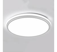 KNBVFHG Plafonnier LED Encastré Blanc Froid 40 Cm 27 W Éclairage Moderne Lampe De Plafond Minimaliste Avec Protection Des Yeux Abat-jour D'intérieur À Économie D'énergie Pour Salon, Chambre, Couloir