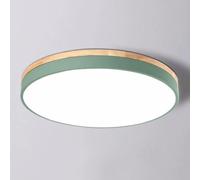 KNBVFHG Plafonnier LED Ultra-Fin Plafonnier Nordique À Intensité Variable Tricolore Luminaire Encastré Moderne, Rond Et Plat Lampes À Panneau Macaron Faciles À Installer pour Salon,Couloir, Maison