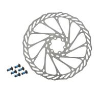 KNCHVBGAU pour Shimano pour SRAM Rotor Frein à Disque 160mm 180mm 203mm, rotors Frein hydrauliques pour vélos Montagne Route Ensemble Tambour de Frein Freins Frein à Tambour