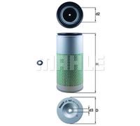 KNECHT Filtre à Air Cartouche Filtrante pour Land Rover Defender Break 2.5 Tdi