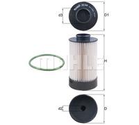 KNECHT Filtre à Carburant Convient pour Iveco Daily IV Choisir/Châssis
