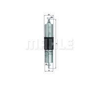 KNECHT Filtre À Carburant Filtre De Tuyau Adapté Pour BMW 3 Série Coupé