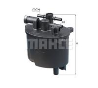 KNECHT - Filtre à carburant KL 581 - Réf. KNEKL 581