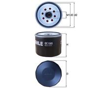 KNECHT Filtre à Huile à Visser pour Ford Kuga III 2.5 Duratec Plug-In-Hybrid