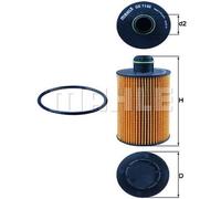 KNECHT Filtre À Huile Pour Jeep Grand Cherokee IV 3.0 CRD V6 4x4 Maserati Ghibli