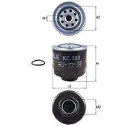 KNECHT KC 388D Filtre à carburant pour MITSUBISHI