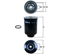 KNECHT KC 83D Filtre à carburant pour MAZDA,MITSUBISHI,SUBARU,TOYOTA,VW