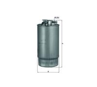 KNECHT KL 160/1 Filtre à carburant pour ALPINA,BMW,LAND ROVER,OPEL