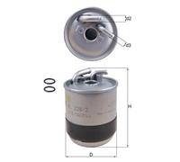 KNECHT KL 228/2D Filtre à carburant pour CHRYSLER,JEEP,MERCEDES-BENZ,MITSUBISHI,