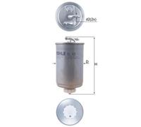 KNECHT KL 43 Filtre à carburant pour FORD,HONDA,LAND ROVER,MG,ROVER