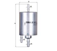 KNECHT KL 571 Filtre à carburant pour AUDI,LAMBORGHINI,SEAT