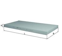 KNECHT LA 170 Filtre, air de l'habitacle pour ASTRA,DAF,IVECO,MAN,MERCEDES-BENZ,