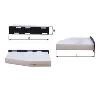 KNECHT LA 181 Filtre, air de l'habitacle pour AUDI,SEAT,SKODA,VW