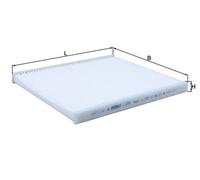 KNECHT LA 241 Filtre, air de l'habitacle pour ABARTH,CHRYSLER,FIAT,FORD,LANCIA