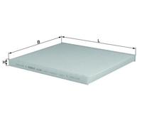 KNECHT LA 301 Filtre, air de l'habitacle pour HYUNDAI,KIA